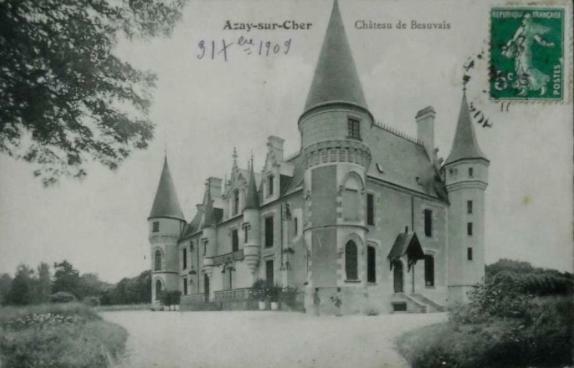 Chateau De Beauvais Azay-sur-Cher Zewnętrze zdjęcie